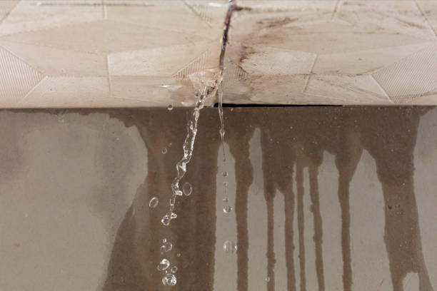 Professional Sewage Cleanup technician working in Disney, OK